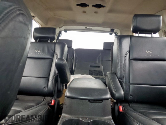 2008 Infiniti QX56 with VIN 5N3AA08DX8N901600, listed as a Copart auction lot 58973525 with 321,103 mi miles and Salvage title. Bid and sale history available at DreamBid. Image 10.