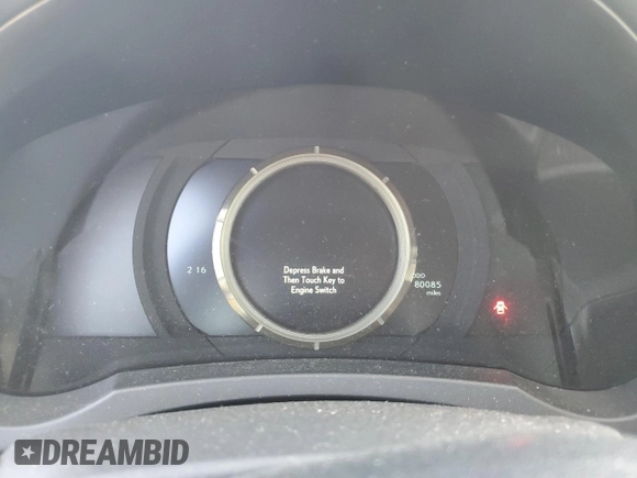 2017 Lexus IS with VIN JTHBA1D28H5042310, listed as a Copart auction lot 46714305 with 80,085 mi miles and Salvage Title. Bid and sale history available at carsss.com. Image 9.