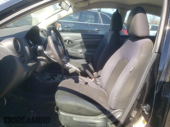 2012 Nissan Versa SV with VIN 3N1CN7AP8CL893094, listed as a Copart auction lot 46476265 with 197,897 mi miles and Salvage Title. Bid and sale history available at carsss.com. Image 7.