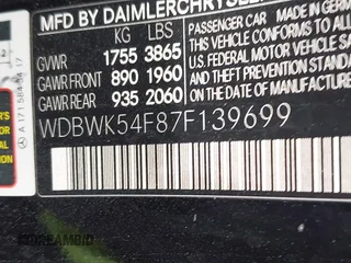2007 Mercedes-Benz SLK 280 z VIN WDBWK54F87F139699, wystawiony jako IAAI lot #42199082 z przebiegiem 155 689 mil mil oraz . Historia ofert i sprzedaży dostępna na DreamBid. Obrazek 9.
