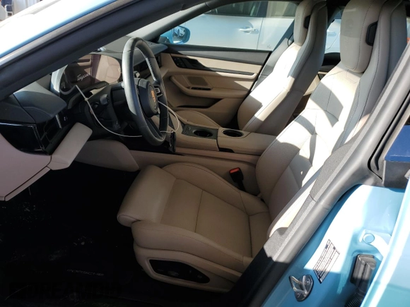 2022 Porsche Taycan 4 with VIN WP0BA2Y13NSA67673, listed as a Copart auction lot 52858563 with 10,690 mi miles and . Bid and sale history available at DreamBid. Image 7.