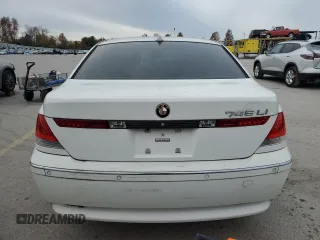 2005 BMW 7 Series 745Li with VIN WBAGN63545DS58481, listed as a Copart auction lot 78895514 with 0 mi miles and Clean Title. Bid and sale history available at carsss.com. Image 6.