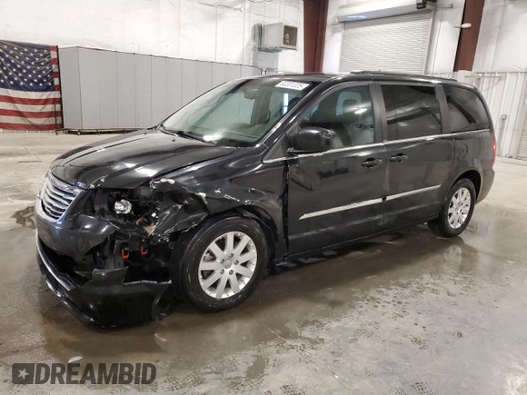 2014 Chrysler Town & Country Touring with VIN 2C4RC1BG1ER158083, listed as a Copart auction lot 52201225 with 188,430 mi miles and Salvage Title. Bid and sale history available at carsss.com. Image 1.