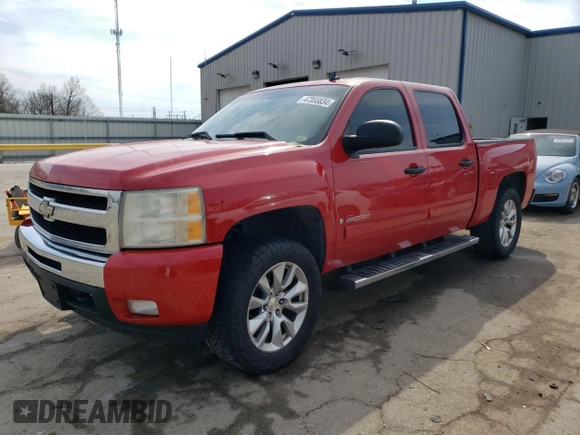2007 Chevrolet Silverado 1500 with VIN 2GCFC13Y671595539, listed as a Copart auction lot 47355634 with 247,142 mi miles and Salvage Title. Bid and sale history available at DreamBid. Image 1.