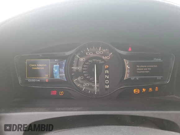 2011 Lincoln MKX z VIN 2LMDJ8JK2BBJ32076, wystawiony jako Copart lot #53683345 z przebiegiem 131 501 mil mil oraz Szkoda całkowita • Salvage title. Historia ofert i sprzedaży dostępna na DreamBid. Obrazek 9.