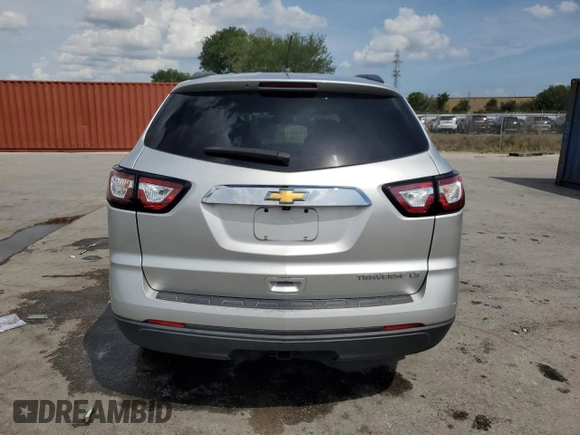 2015 Chevrolet Traverse LS with VIN 1GNKRFED5FJ208320, listed as a Copart auction lot 51579405 with 141,961 mi miles and Salvage Title. Bid and sale history available at DreamBid. Image 6.