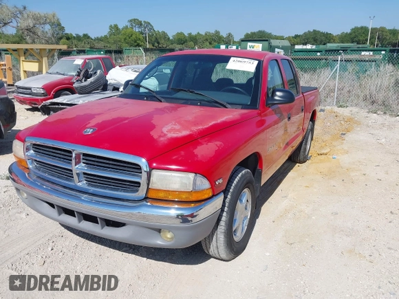 2000 Dodge Dakota Sport with VIN 1B7GL2AX0YS685498, listed as a IAAI auction lot 42069753 with 56,269 mi miles and . Bid and sale history available at DreamBid. Image 2.