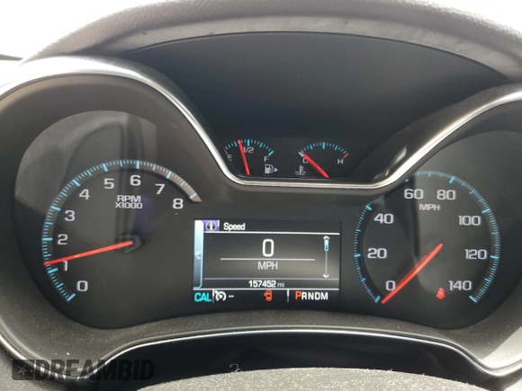2016 Chevrolet Impala LTZ with VIN 2G1145S33G9159598, listed as a Copart auction lot 60217765 with 157,452 mi miles and Salvage title. Bid and sale history available at DreamBid. Image 9.