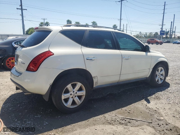 2007 Nissan Murano SL with VIN JN8AZ08W77W611058, listed as a Copart auction lot 53569295 with 184,399 mi miles and Salvage Title. Bid and sale history available at carsss.com. Image 3.