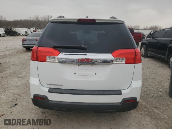 2011 GMC Terrain SLT-1 with VIN 2CTALUEC1B6452222, listed as a Copart auction lot 49534475 with 171,528 mi miles and Clean Title. Bid and sale history available at carsss.com. Image 6.