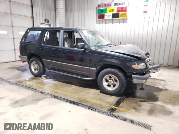 1998 Ford Explorer XLT with VIN 1FMZU32P3WUA37001, listed as a Copart auction lot 50911365 with Not provided miles and Salvage title. Bid and sale history available at DreamBid. Image 4.