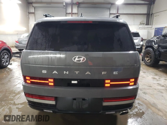 2024 Hyundai Santa Fe Limited z VIN 5NMP4DGLXRH007433, wystawiony jako Copart lot #44404845 z przebiegiem 13 860 mil mil oraz Szkoda całkowita • Salvage title. Historia ofert i sprzedaży dostępna na DreamBid. Obrazek 6.