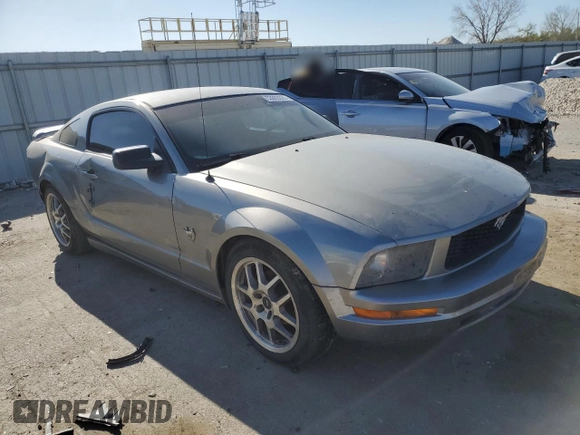 2009 Ford Mustang GT with VIN 1ZVHT82H695123682, listed as a Copart auction lot 53093025 with 182,184 mi miles and Salvage title. Bid and sale history available at DreamBid. Image 4.