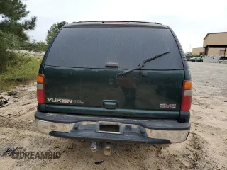 2002 GMC Yukon XL SLT with VIN 1GKEC16Z72J191913, listed as a Copart auction lot 75289984 with 0 mi miles and Salvage Title. Bid and sale history available at carsss.com. Image 6.