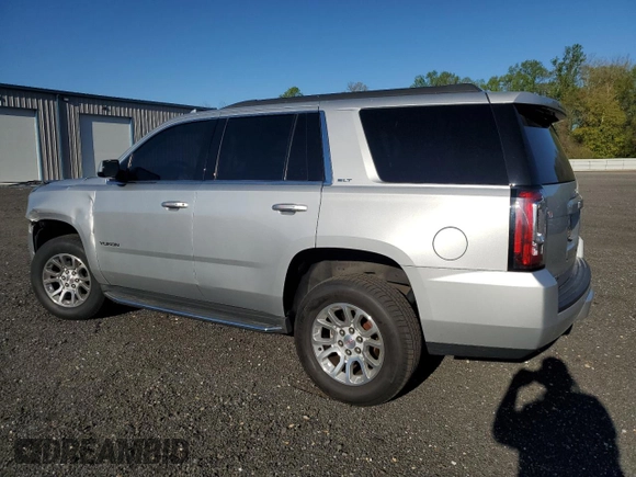 2015 GMC Yukon SLT z VIN 1GKS1BKC7FR527678, wystawiony jako Copart lot #53356615 z przebiegiem 110 125 mil mil oraz Szkoda całkowita • Salvage title. Historia ofert i sprzedaży dostępna na DreamBid. Obrazek 2.