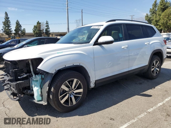 2021 Volkswagen Atlas SE with VIN 1V2DP2CA1MC549724, listed as a Copart auction lot 50237905 with 45,932 mi miles and Salvage title. Bid and sale history available at DreamBid. Image 1.