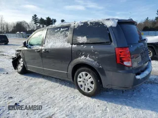 2019 Dodge Grand Caravan SE with VIN 2C4RDGBG8KR704535, listed as a Copart auction lot 42096825 with 51,060 mi miles and Salvage Title. Bid and sale history available at DreamBid. Image 2.