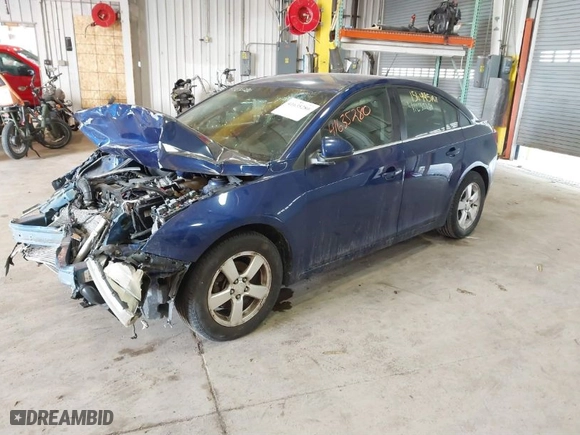 2012 Chevrolet Cruze LT w/1LT with VIN 1G1PF5SC7C7191096, listed as a IAAI auction lot 41635280 with 151,445 mi miles. Bid and sale history available at carsss.com. Image 2.