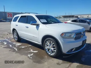 2015 Dodge Durango Citadel с VIN 1C4RDHEG4FC120228, выставлен на аукционе IAAI как лот 40902165 с пробегом 181 602 миль миль и . История ставок и продаж доступна на DreamBid. Изображение 1.