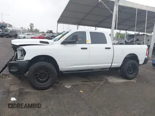 2022 Ram 2500 Tradesman with VIN 3C6UR5CL1NG438188, listed as a IAAI auction lot 42064929 with 23,466 mi miles. Bid and sale history available at carsss.com. Image 14.