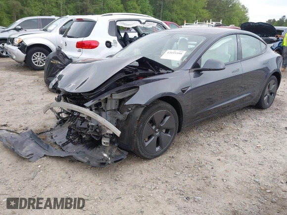 2022 Tesla Model 3 Long Range z VIN 5YJ3E1EB8NF315359, wystawiony jako IAAI lot #42035599 z przebiegiem 54 974 mil mil oraz . Historia ofert i sprzedaży dostępna na DreamBid. Obrazek 22.