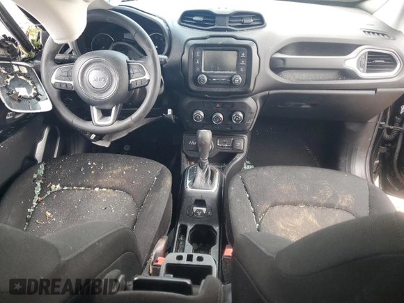 2020 Jeep Renegade Sport z VIN ZACNJBAB5LPL14771, wystawiony jako Copart lot #60727465 z przebiegiem Nie podano mil oraz Szkoda całkowita • Salvage title. Historia ofert i sprzedaży dostępna na DreamBid. Obrazek 8.