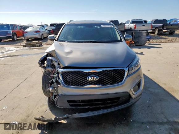 2018 Kia Sorento LX with VIN 5XYPG4A39JG375908, listed as a Copart auction lot 45412235 with 140,483 mi miles and Salvage Title. Bid and sale history available at carsss.com. Image 5.