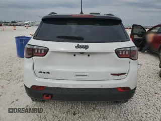 2023 Jeep Compass Trailhawk with VIN 3C4NJDDN2PT570613, listed as a Copart auction lot 53296045 with 14,978 mi miles and Salvage title. Bid and sale history available at DreamBid. Image 6.