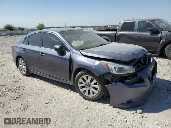 2015 Subaru Legacy Premium with VIN 4S3BNBC61F3052122, listed as a Copart auction lot 77326484 with 97,184 mi miles and Salvage title. Bid and sale history available at DreamBid. Image 4.