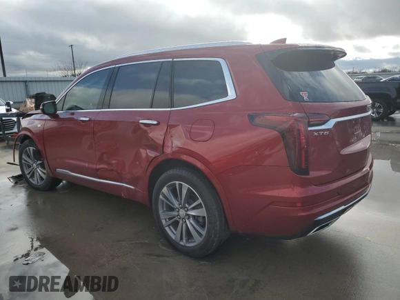2022 Cadillac XT6 Premium Luxury with VIN 1GYKPCRS7NZ115394, listed as a Copart auction lot 86512084 with 17,310 mi miles and Salvage Title. Bid and sale history available at carsss.com. Image 2.