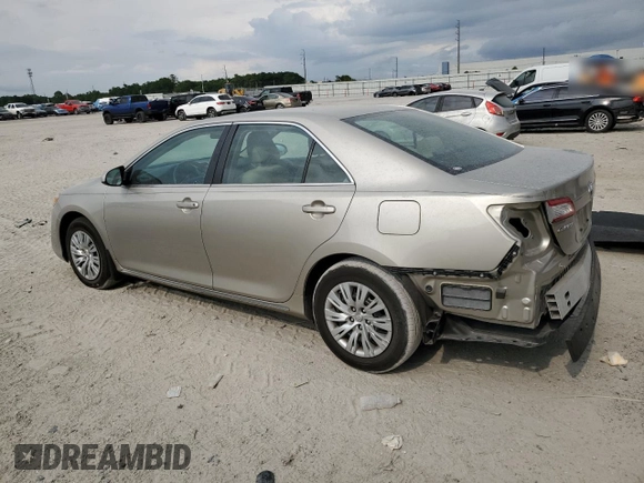 2013 Toyota Camry L with VIN 4T1BF1FK9DU720462, listed as a Copart auction lot 55851995 with 50,170 mi miles and Salvage Title. Bid and sale history available at DreamBid. Image 2.