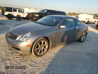 2006 Infiniti G35 Coupe with VIN JNKCV54E56M709136, listed as a Copart auction lot 83670934 with 0 mi miles and Non Repairable. Bid and sale history available at carsss.com. Image 1.