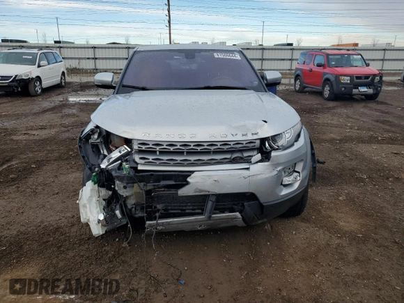2013 Land Rover Range Rover Evoque Pure Premium with VIN SALVR2BG2DH849175, listed as a Copart auction lot 81506644 with 61,929 mi miles and Salvage Title. Bid and sale history available at carsss.com. Image 5.