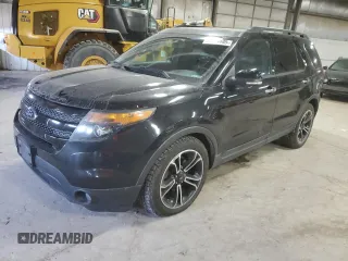 2013 Ford Explorer Sport with VIN 1FM5K8GT2DGB99575, listed as a Copart auction lot 53614495 with 176,328 mi miles and Clean Title. Bid and sale history available at carsss.com. Image 1.