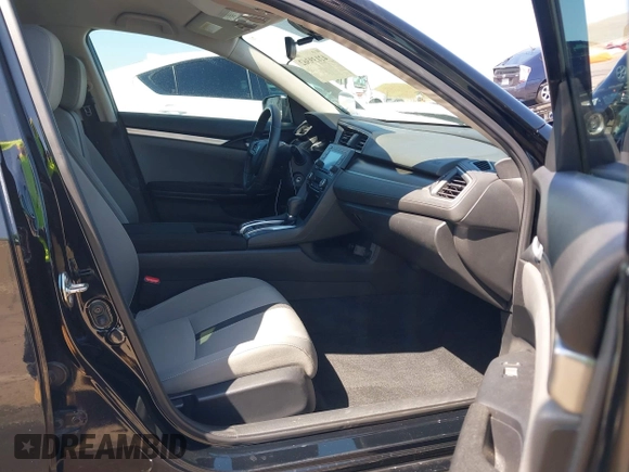 2019 Honda Civic Sedan LX with VIN 19XFC2F61KE202252, listed as a IAAI auction lot 42139362 with 37,128 mi miles. Bid and sale history available at carsss.com. Image 5.