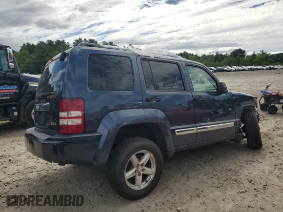 2008 Jeep Liberty Limited with VIN 1J8GN58K38W167621, listed as a Copart auction lot 65362275 with 159,482 mi miles and Clean title. Bid and sale history available at DreamBid. Image 3.