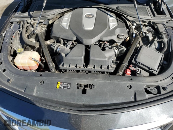 2016 Cadillac CT6 Platinum AWD with VIN 1G6KK5R61GU165052, listed as a Copart auction lot 54900225 with 73,146 mi miles and Salvage title. Bid and sale history available at DreamBid. Image 11.