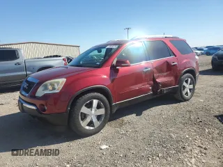 2011 GMC Acadia SLT1 with VIN 1GKKRREDXBJ198358, listed as a Copart auction lot 46448755 with 120,514 mi miles and Salvage Title. Bid and sale history available at carsss.com. Image 1.
