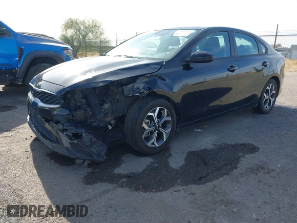 2021 Kia Forte LXS with VIN 3KPF24AD1ME335813, listed as a IAAI auction lot 41062537 with 111,491 mi miles. Bid and sale history available at carsss.com. Image 2.