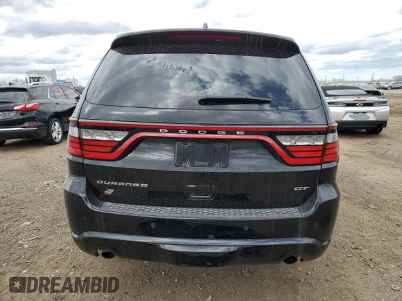 2023 Dodge Durango GT Plus with VIN 1C4RDJDG3PC611724, listed as a Copart auction lot 52910625 with Not provided miles and Salvage title. Bid and sale history available at DreamBid. Image 6.