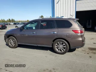 2015 Nissan Pathfinder S with VIN 5N1AR2MN5FC640834, listed as a Copart auction lot 61502805 with 149,780 mi miles and Salvage title. Bid and sale history available at DreamBid. Image 2.