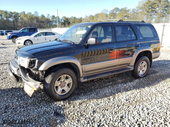 2000 Toyota 4Runner Limited with VIN JT3HN87R3Y9044030, listed as a Copart auction lot 50256965 with 244,734 mi miles and Salvage Title. Bid and sale history available at carsss.com. Image 1.