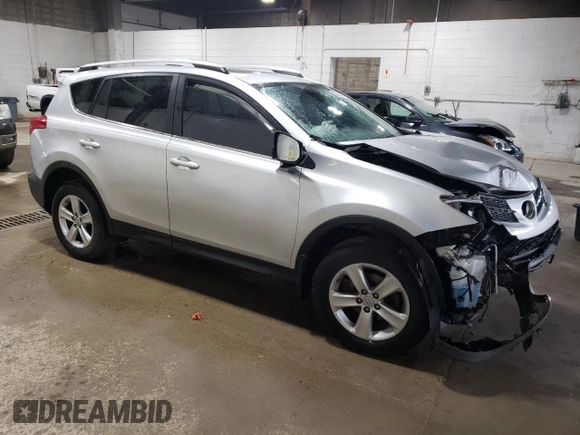 2013 Toyota RAV4 XLE with VIN 2T3RFREV6DW084051, listed as a Copart auction lot 52936425 with 232,209 mi miles and Salvage Title. Bid and sale history available at carsss.com. Image 4.