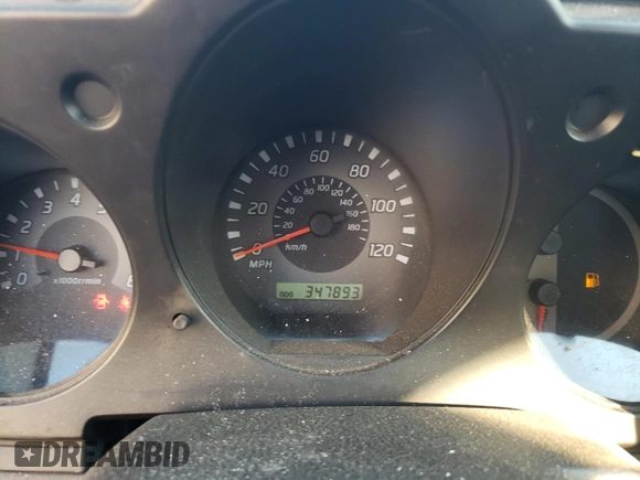 2003 Nissan Frontier XE with VIN 1N6DD26T03C406007, listed as a Copart auction lot 46471805 with 347,893 mi miles and Salvage title. Bid and sale history available at DreamBid. Image 9.