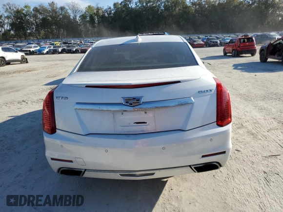 2016 Cadillac CTS Sedan Luxury Collection RWD with VIN 1G6AR5SX7G0186313, listed as a Copart auction lot 47262925 with 108,112 mi miles and Non Repairable. Bid and sale history available at carsss.com. Image 6.
