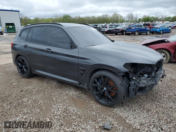 2020 BMW X3 M Competition z VIN 5YMTS0C0XL9B17548, wystawiony jako Copart lot #56528535 z przebiegiem 62 670 mil mil oraz Szkody całkowita. Historia ofert i sprzedaży dostępna na DreamBid. Obrazek 4.