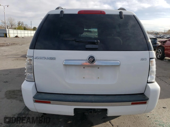 2006 Mercury Mountaineer with VIN 4M2EU46E86UJ27059, listed as a Copart auction lot 51130365 with 118,445 mi miles and Clean title. Bid and sale history available at DreamBid. Image 6.