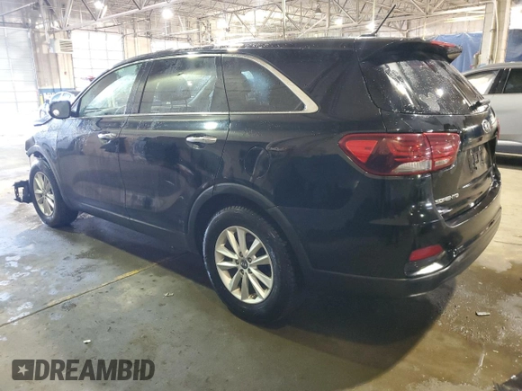 2019 Kia Sorento LX with VIN 5XYPG4A33KG592372, listed as a Copart auction lot 86431194 with 98,840 mi miles and Salvage Title. Bid and sale history available at carsss.com. Image 2.