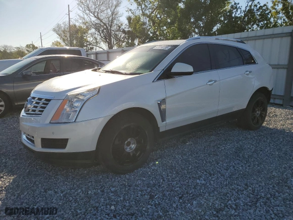 2015 Cadillac SRX Luxury Collection with VIN 3GYFNBE37FS617269, listed as a Copart auction lot 47814735 with 118,644 mi miles and Salvage Title. Bid and sale history available at carsss.com. Image 1.