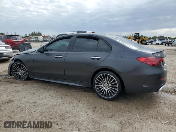 2024 Mercedes-Benz C C 300 with VIN W1KAF4GBXRR155221, listed as a Copart auction lot 49272245 with Not Provided miles and Clean Title. Bid and sale history available at carsss.com. Image 2.